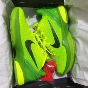 Nike Kobe 6 protrudes the Grinch 2020 Basketball sneaker CW2190-300 size US 8